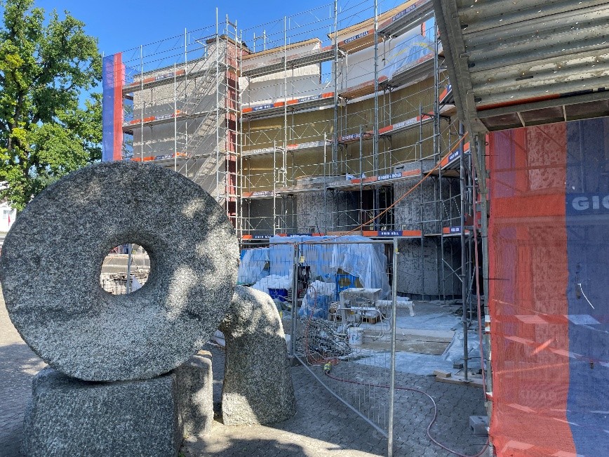 Verlängerung der Sanierungsarbeiten